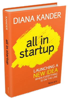 all in startup book by diana kander