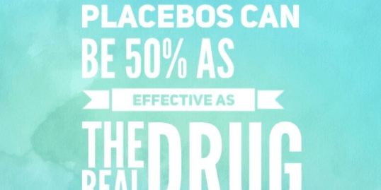 Placebos can be 50% as effective as the real drug